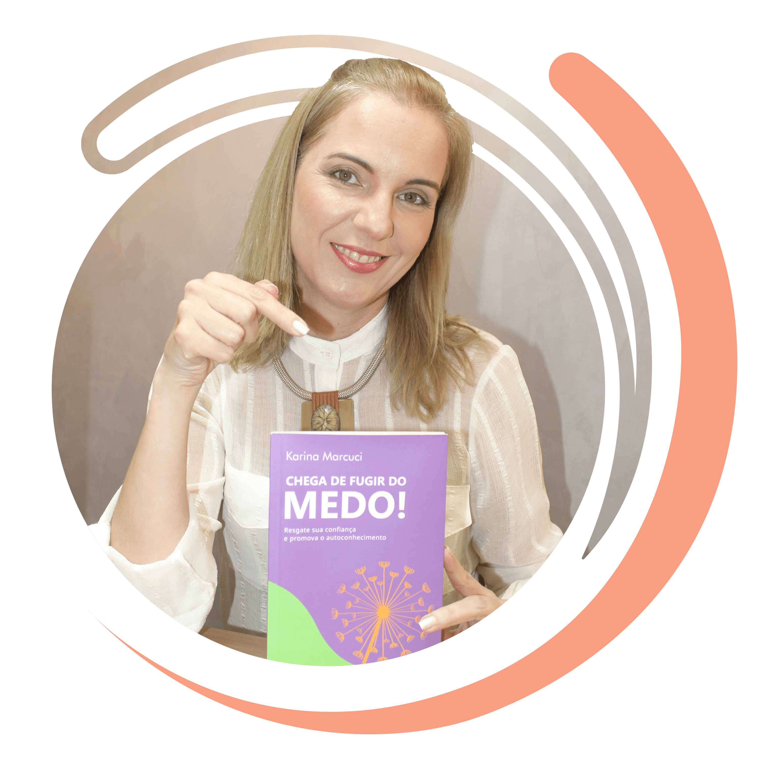 Livro Chega de Fugir do Medo